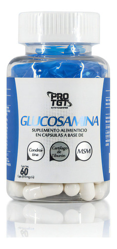 Glucosamina Condroitina Msm 60 Cápsulas Protgt Sabor Sin sabor