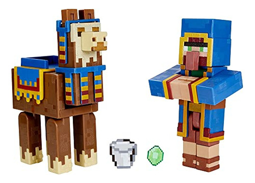 Figuras De Acción Y Juguetes Mattel Minecraft Craftablock, P