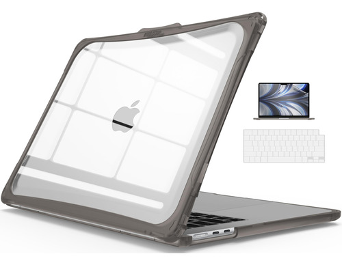 Funda Para Laptop Resistente Para Macbook Air M2 Gris