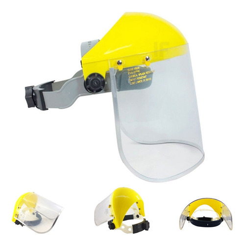 Protetor Facial Roçadeira 160º Transparente