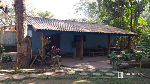 Chácara Com 6 Dormitórios, 1079 M² - Venda Por R$ 650.000,00 Ou Aluguel Por R$ 4.500,00/mês - Chácaras Lydia - Embu Das Artes/sp - Ch0021
