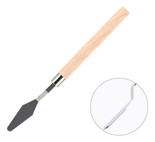 Paleta De Pintura (lcp) Espátula Para Mezclar Colores Con Ma