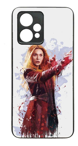 Funda Protector Case Realme 9  Wanda Vision Escarlata Marvel