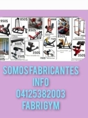 Imagen 10 de 10 de Equipos Para Gimnasio, Somos Fabricantes