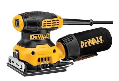 Imagem 3 de 6 de Lixadeira profissional orbital DeWalt DWE6411 amarela 60Hz 230W 127V