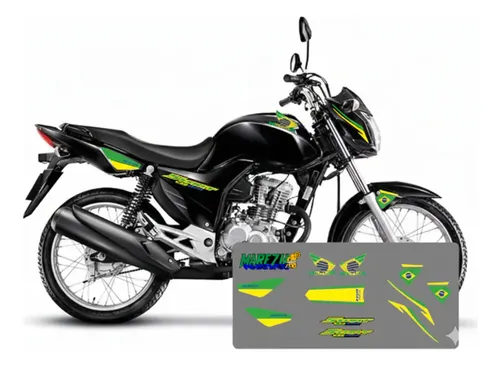 ストリンダー　ポスター Kit Adesivo Start 160 2018-2024 Edicão Copa Brasileirinha
