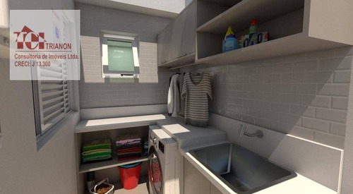 Imagem 9 de 17 de Apartamento Com 2 Dormitórios À Venda, 83 M² Por R$ 504.293,00 - Jardim Bela Vista - Santo André/sp - Ap2677