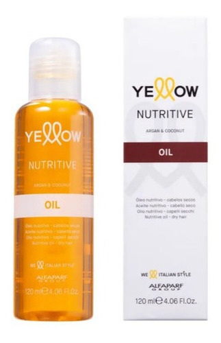 Yellow Nutritive Oil 120ml - Óleo Nutritivo