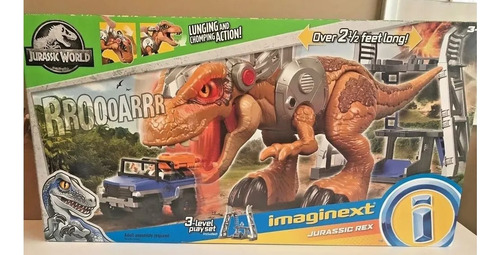 Jurassic World T. Rex Imaginext Dinosaurio 80 Cm Dinosaurio (Usado)