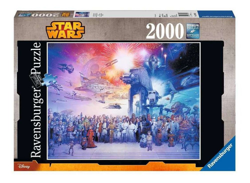 Puzzle Ravensburger Classic El Universo Expandido de Star Wars 16701 de 2000 piezas
