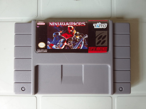 Jogo Ninja Warriors Super Nintendo (Usado)