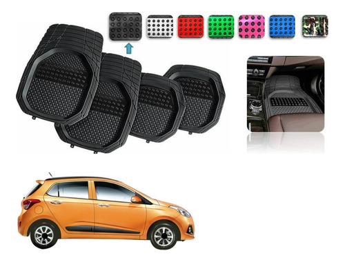 Tapetes 4p Charola 3d Color Hyundai Grand I10 Hb 2015 A 2020