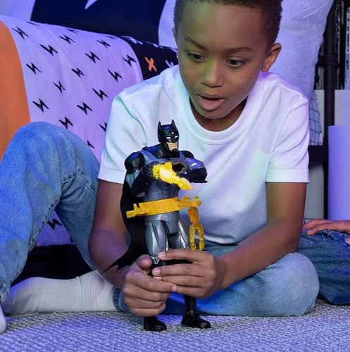 Figura De Acción Dc Batman Cinturón Multiusos Luz Y Sonido