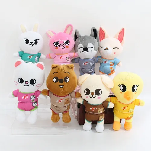 Muñeco De Peluche De Algodón Leeknow Hyunjin Stray Kids Skzo