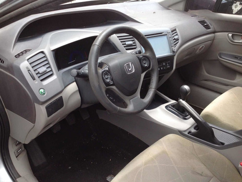 Sucata Honda Civic Lxs 1.8 140cv 2013/2014 6 Marcha 80.028km