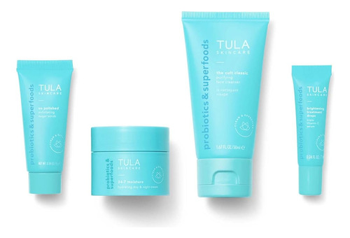 Tula Skin Care On The Go Best Sellers Travel Kit | Limpiador
