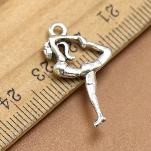 Aleación Br 50 Colgantes De Pulsera De Gimnasta Para Mujer Aleación Br 50 Colgantes De Pulsera De Gimnasta Para Mujer