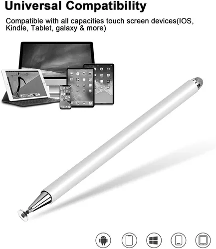 Lápiz Óptico Stylus Pen 2x1 Celular Tablet Touch + Obsequio
