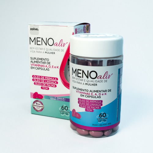 Meno Aliv® 3 Potes - Fórmula Natural Para Bem-estar Mensal