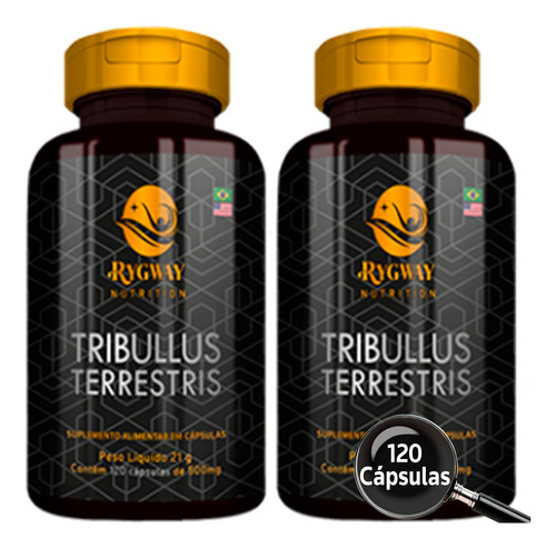 Tribulus Terrestris Testosterona Potencia Vigor 240 Capsulas