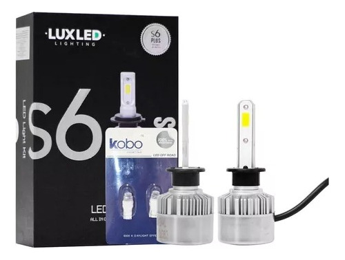 Juego Kit Cree Led H1 H4 H7 H11 40w 16000lm Con Cooler
