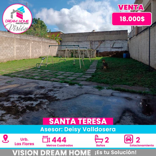 Venta De Amplio Terreno En Urb, Las Flores, Santa Teresa Del Tuy