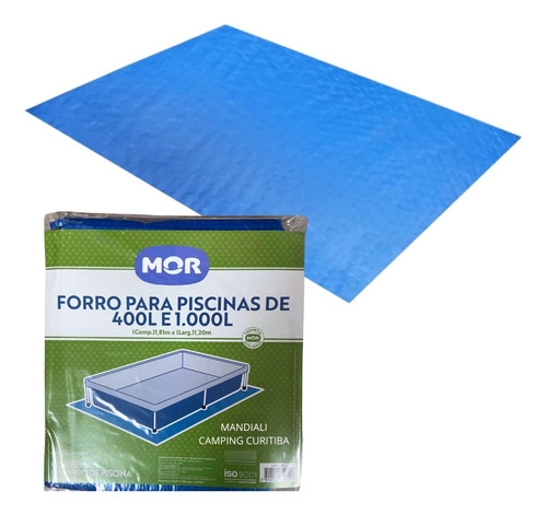 Kit Piscina 1000 Litros Com Capa Forro E 2 Bolas Infláveis