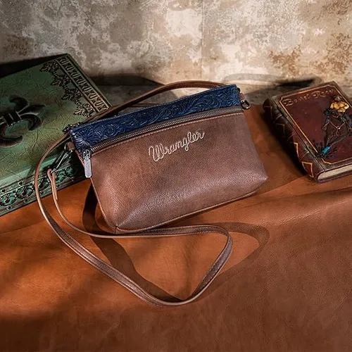 Wrangler Clutch Muñequera Monedero Western Crossbody Bolsas