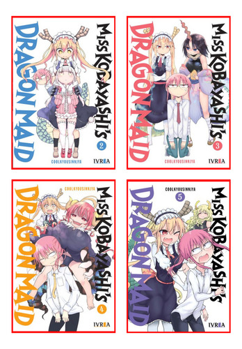 Combo Miss Kobayashi's Dragon Maid 2 A 5 - Manga - Ivrea