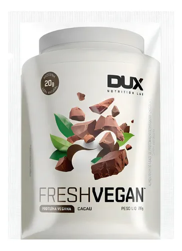 Fresh Vegan Dux Nutrition 26g Sachê Cacau