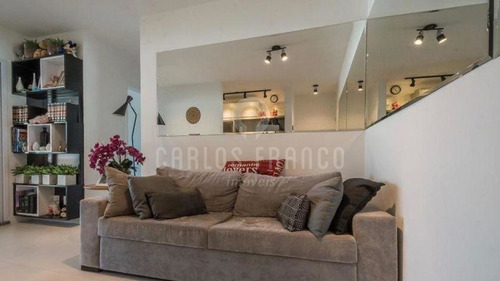 Imagem 6 de 15 de Spotligth Campo Belo, Mobiliado, Novo, 70 M² 2 Dormitórios, 1 Suítes, 1 Vaga. - Cf61398