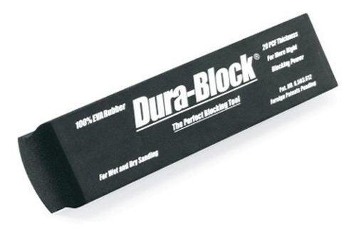 Dura-block Af4413 Bloque De Lija De 2/3 Radios Color Negro