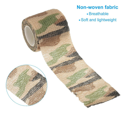 Cinta De Camuflaje, Cinta Protectora Autoadhesiva De Camufla