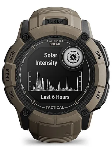 Reloj Garmin Instinct 2x Solar Tactical Edition Coyote 50mm Color