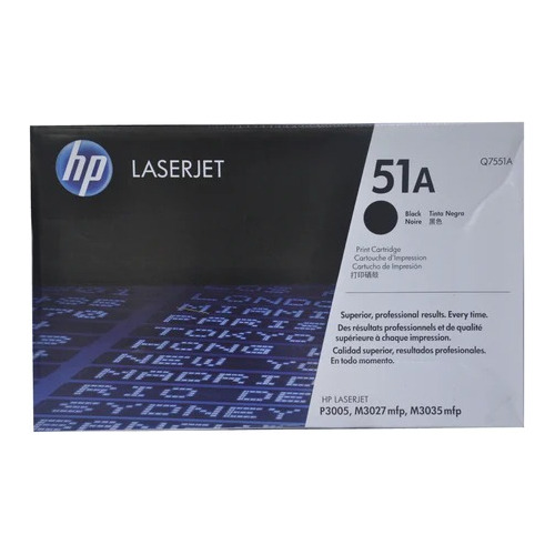 Toner  Q7551a Hp Original 