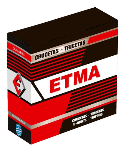 Imagen 3 de 4 de Triceta Ø31,89 X 30 Estrias Etma Tr3112