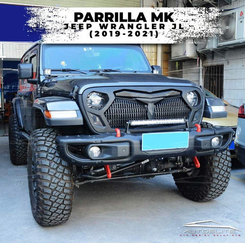 Imagen 8 de 9 de Parrilla Angry Jeep Wrangler Jl 2019 2020 2021 Enojado Cobra