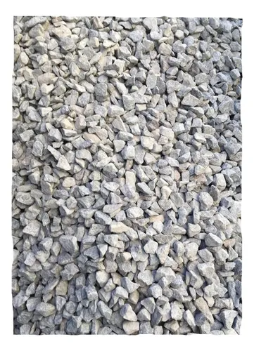 3 Metros Cúbicos De Piedra Partida Gris Granítica 14 A 20 Mm
