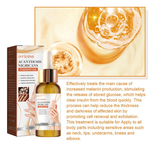 Aceite Acanthosis Nigricans, Aceite Corrector Oscuro Blanq