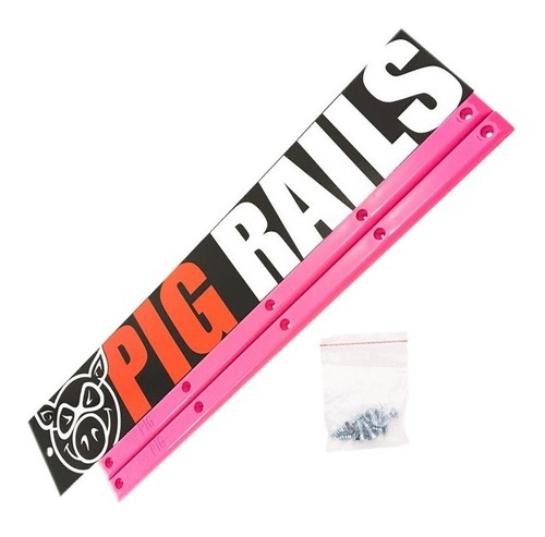 Rieles Para Skate Pig Pink