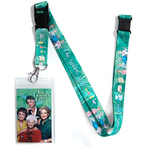 Llavero Y Soporte Insignia De Golden Girls, Lanyards De...