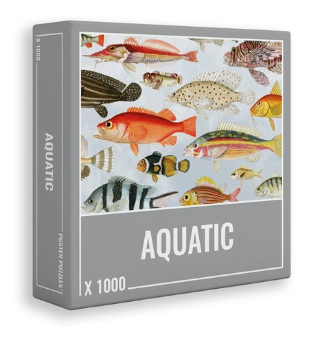 Aquatic  Rompecabezas 1,000 Piezas