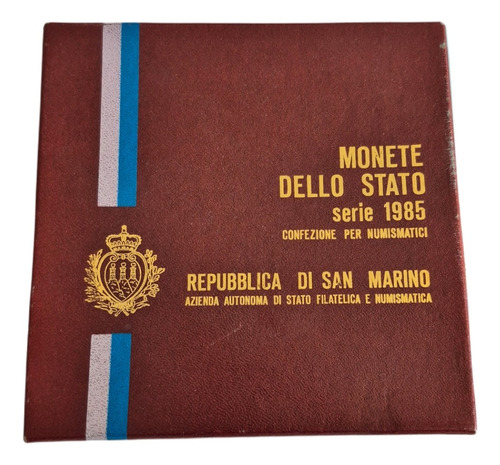 Set Monedas San Marino 1985