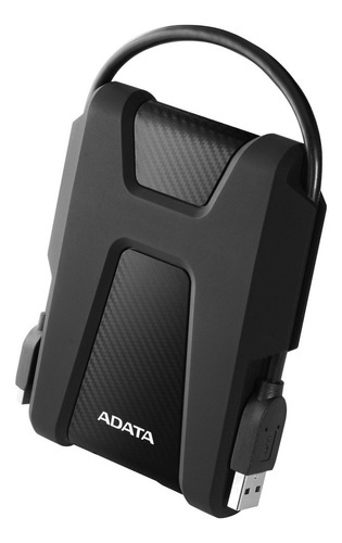 Disco Duro Externo Adata Hd680 2tb Usb Para Mac/ Pc 2.5'' Color Negro