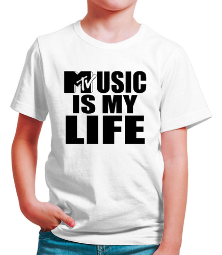 Polo Niño Music Is My Life (d0471 Boleto.store)