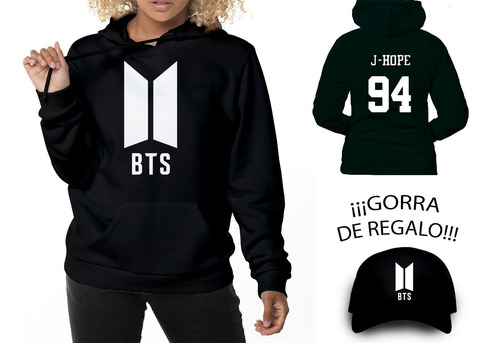 Bts Sudadera Unisex Con Capucha Con El Nombre De Tu Favorito