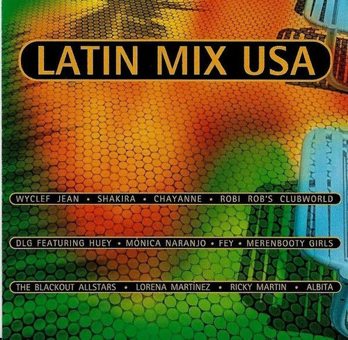 Cd Latin Mix Usa - Shakira Wyclef Jean Ricky Martin 1998