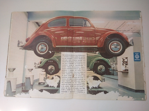 Vw Fusca - Catálogo De Lançamento Original