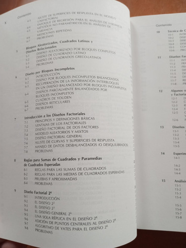 Diseño Y Analisis De Experimentos Autor Douglas Montgomery