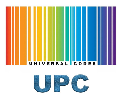 Barcode Upc Tienda En Linea Gs1, Mxupc-012, 300 Códigos Uni